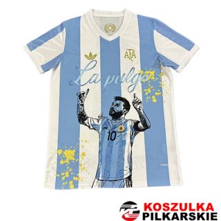 Koszulki Piłkarskie Argentyna Wydanie Specjalne Biały/Czarny 2025/2026