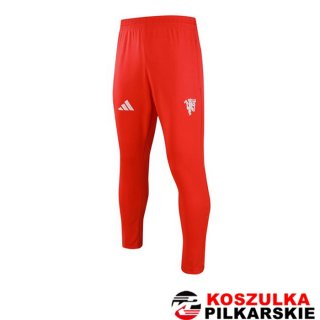 Spodnie Treningowe Manchester United Czerwony 2024/2025