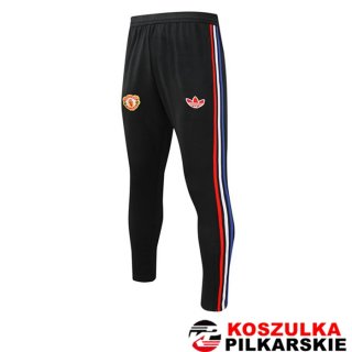 Spodnie Treningowe Manchester United Czarny 2024/2025